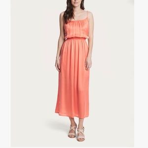 Frye orange slip dress